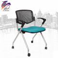 Nueva vanguardista con estilo de espalda malla ergonómica oficina giratoria silla con apoyo lumbar